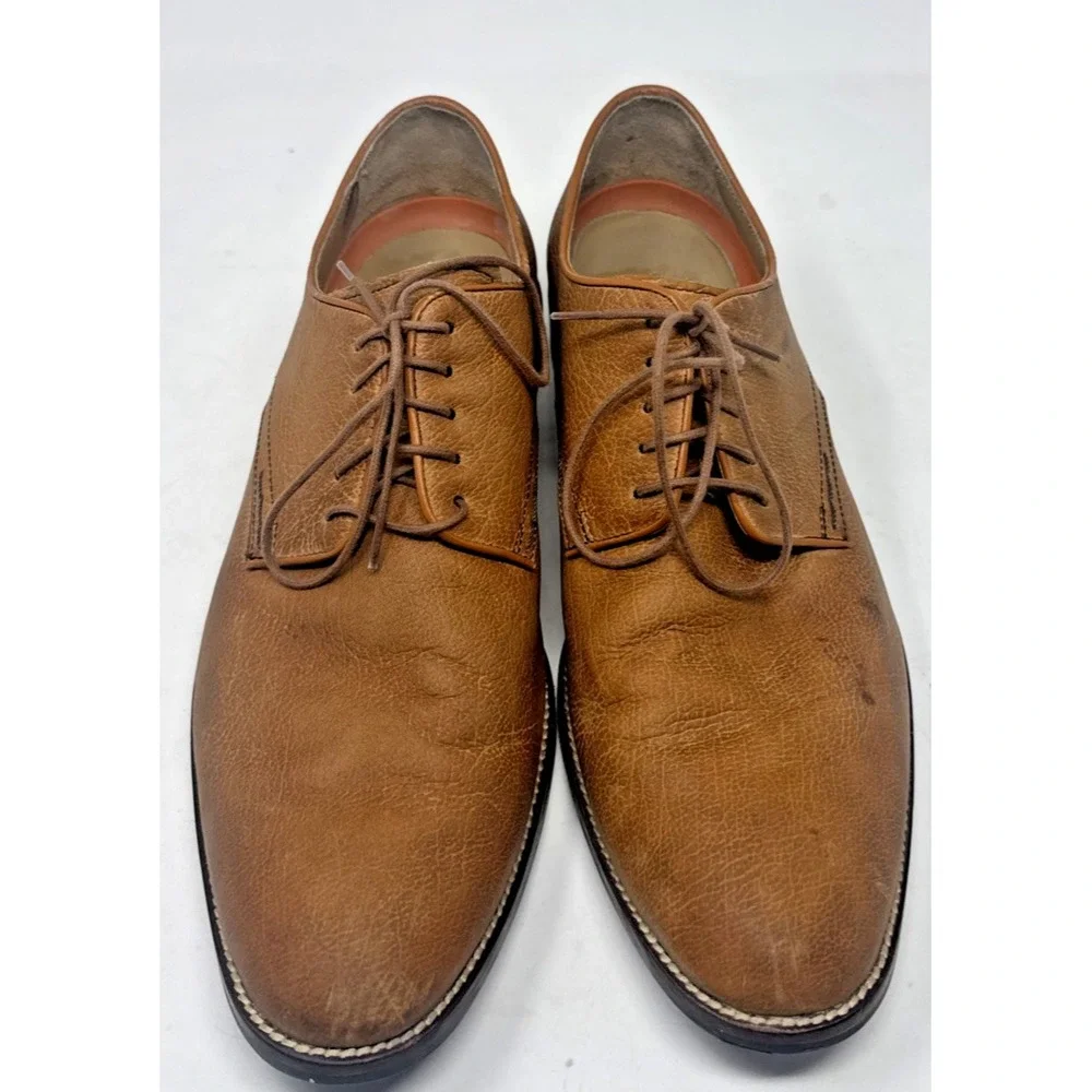 Cole Haan Grand.OS Men's Size 9.5  Tan Leather Oxford C12229